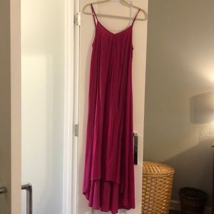 Pink Stitch Resort Maxi Dress in pink size 2
